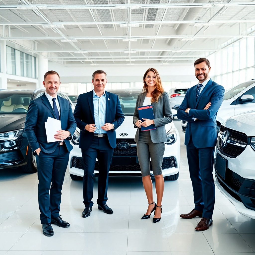 Dealership professional team